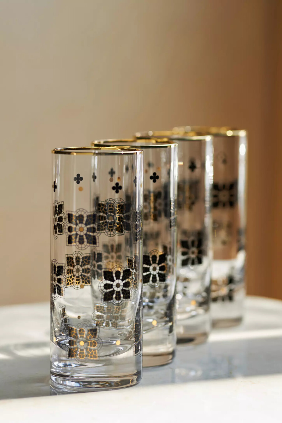 bistro tile highball-gläser 4er-set
