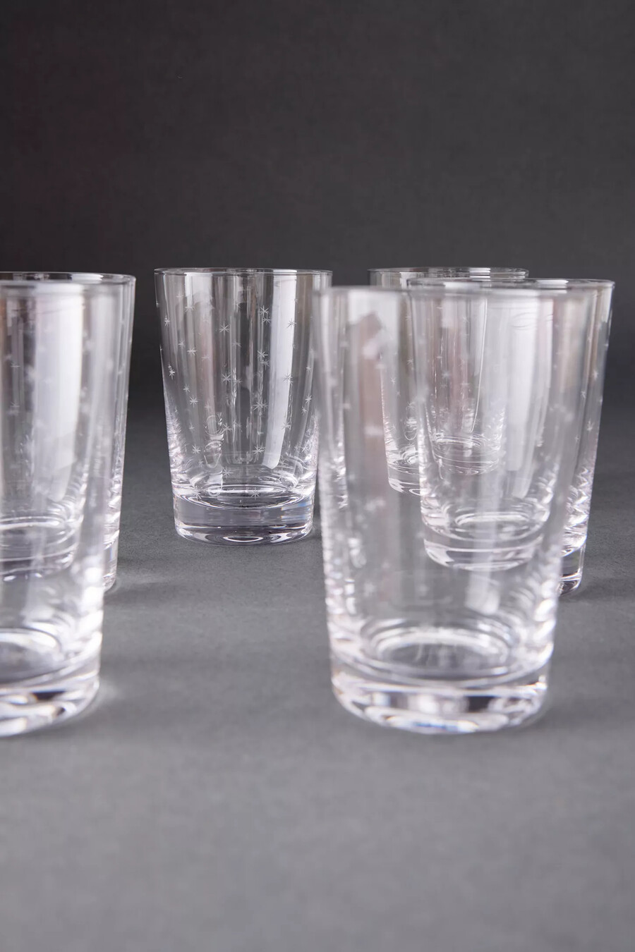 vintage list trinkgläser 6er-set