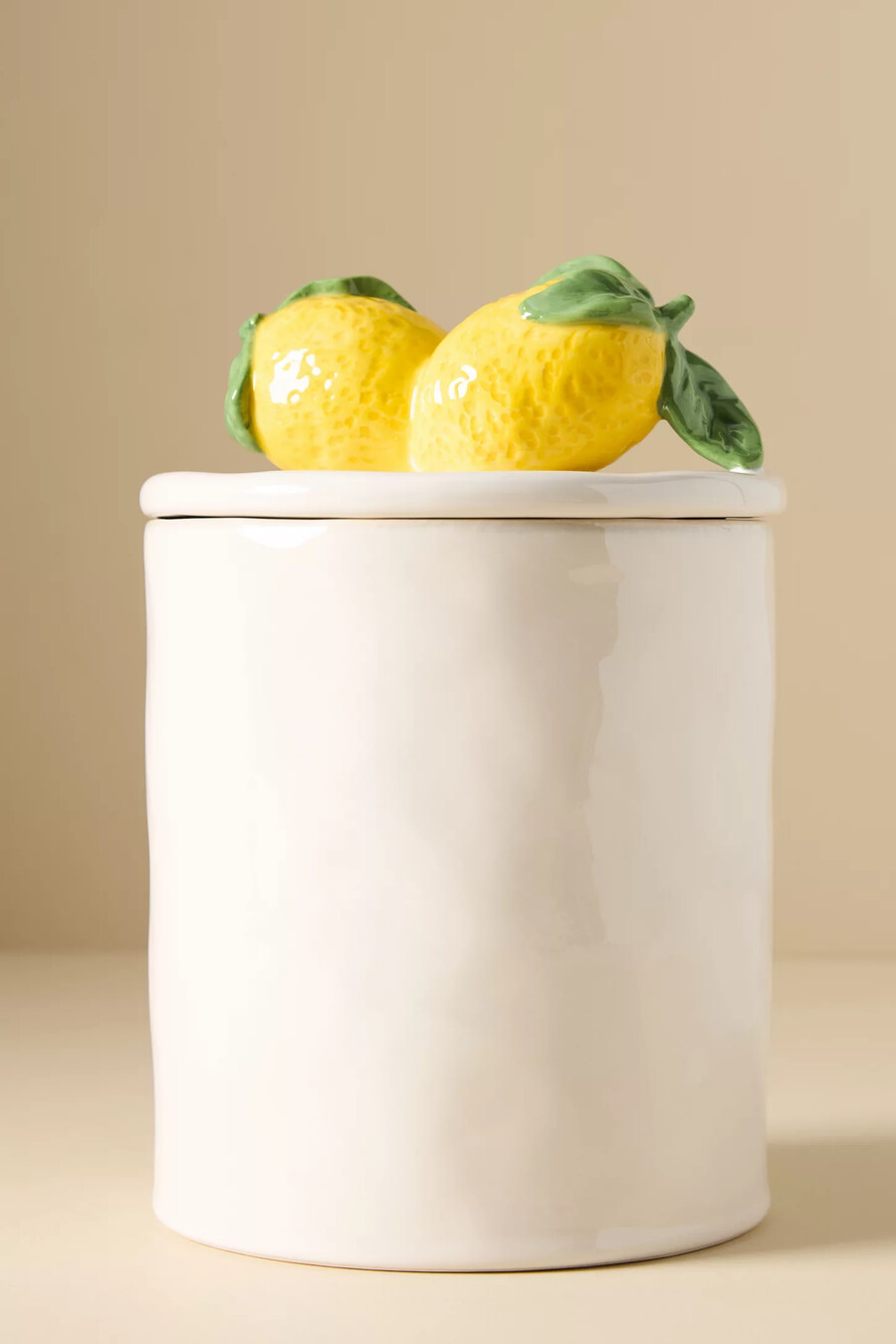 große fruta lemon steingutdose