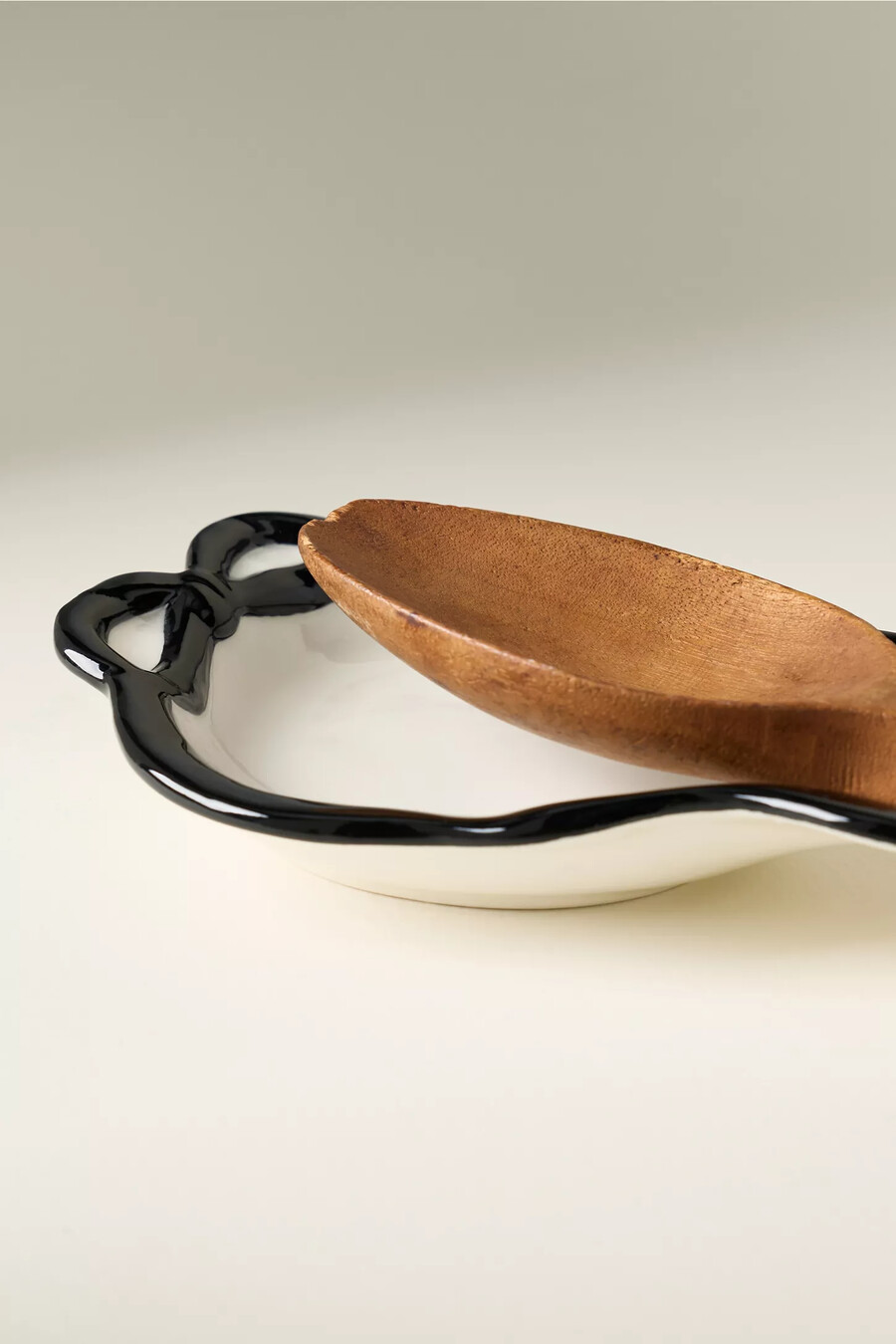 benedita bow löffelablage aus steingut