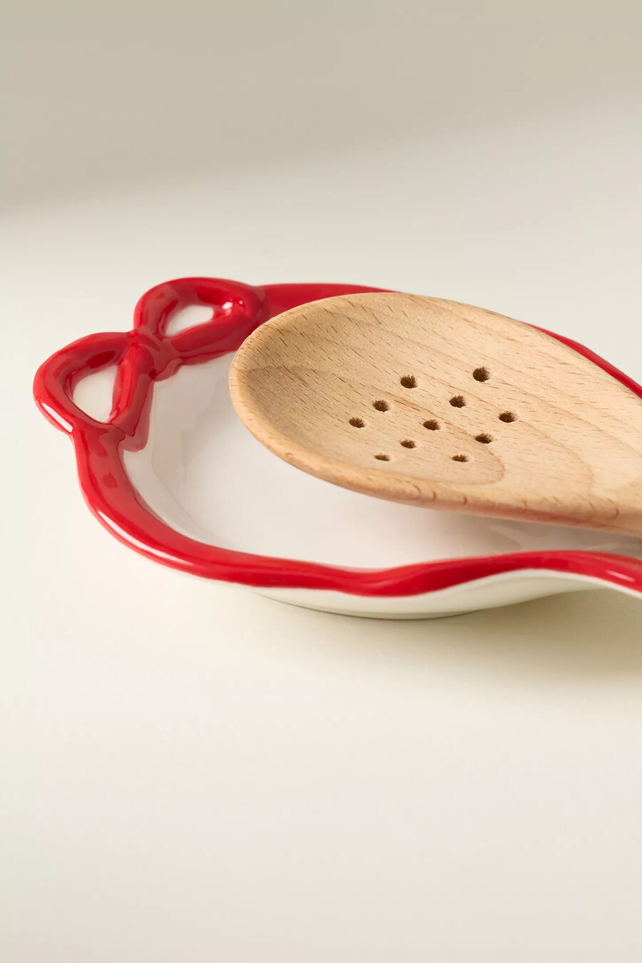 benedita bow löffelablage aus steingut