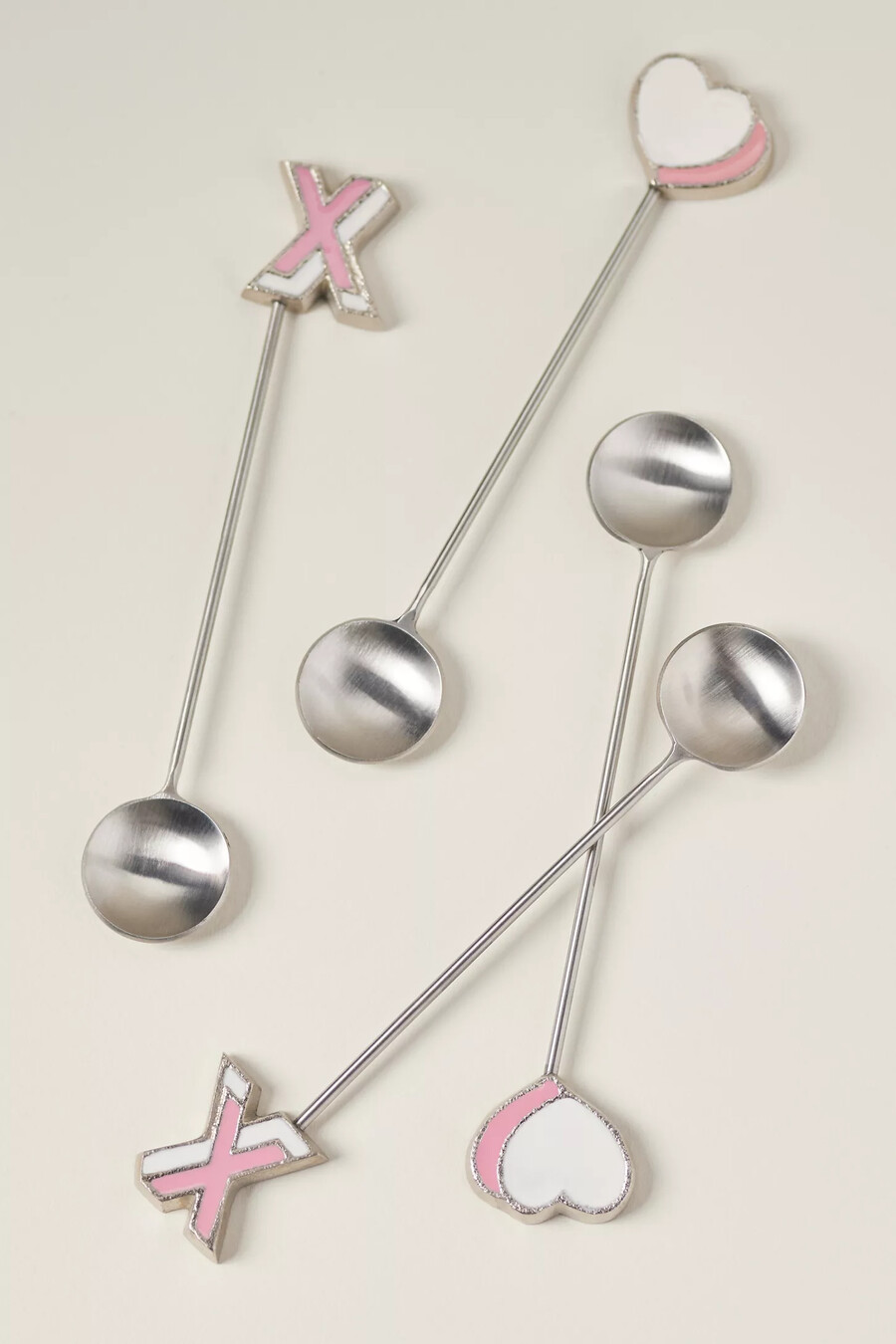 valentinstag-teelöffel 4er-set