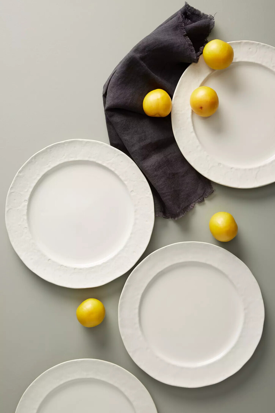 alte havanna-speiseteller 4er-set