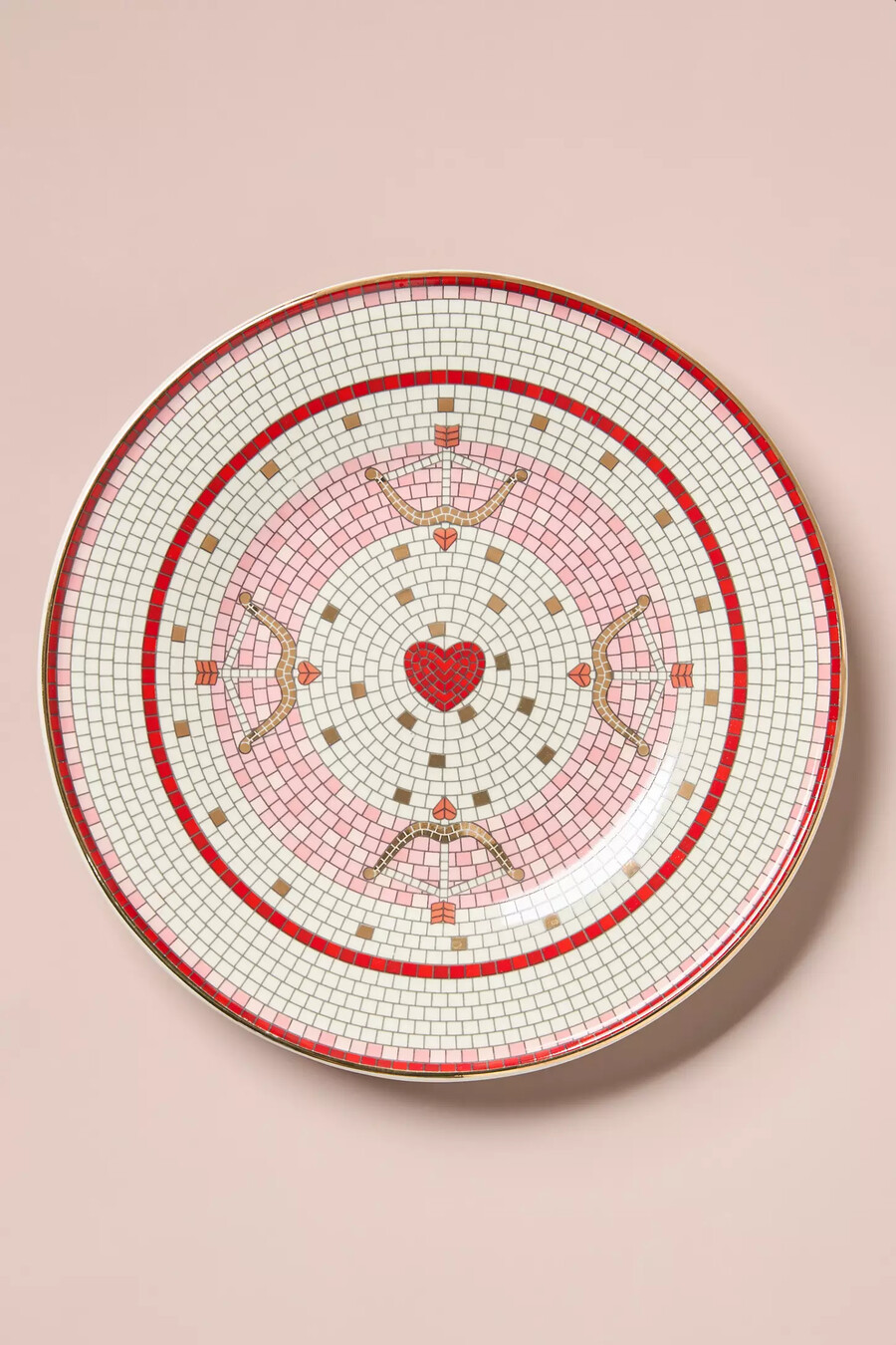 valentine bistro tile dessertteller