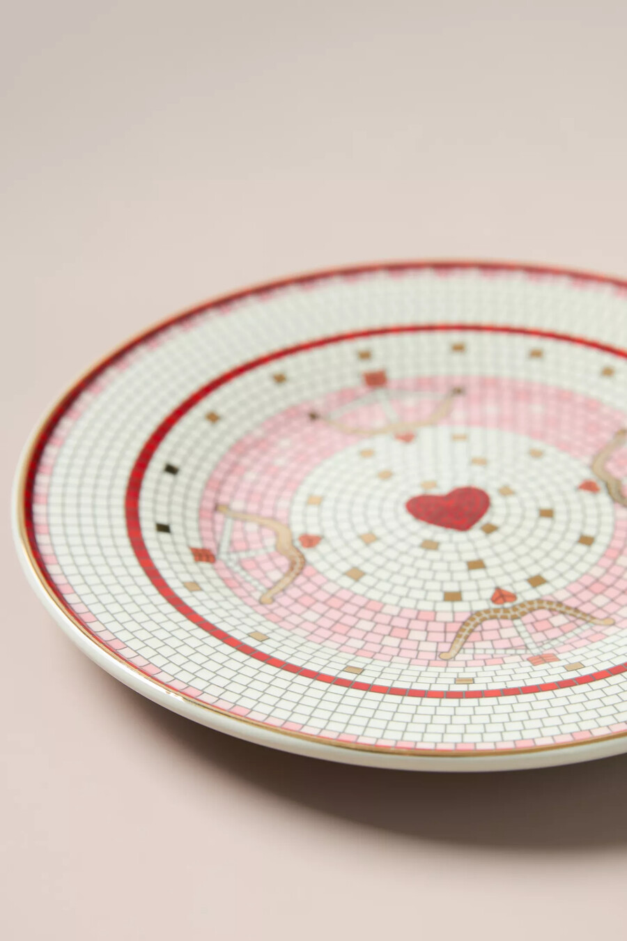 valentine bistro tile dessertteller