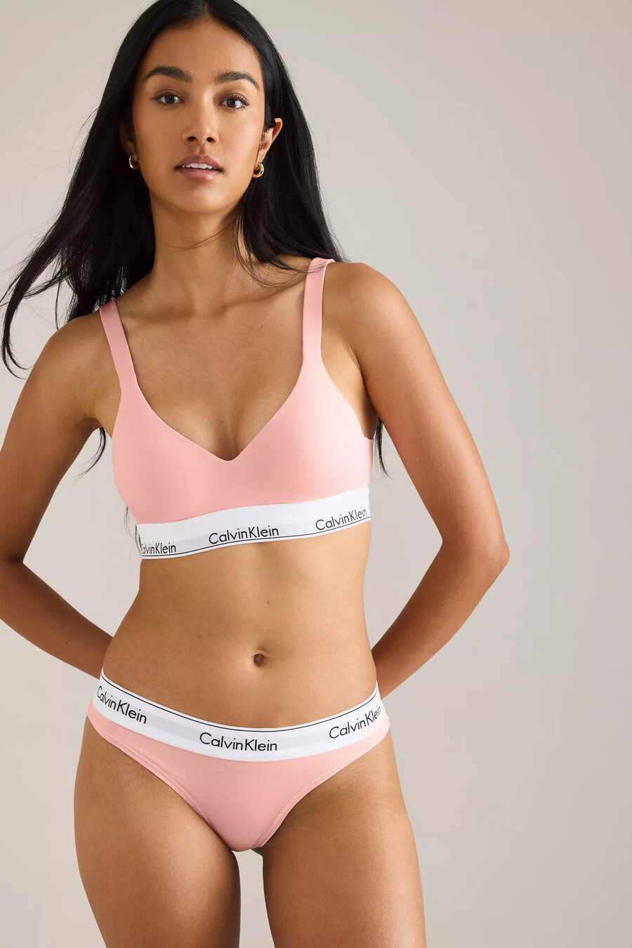 calvin klein icon modal string