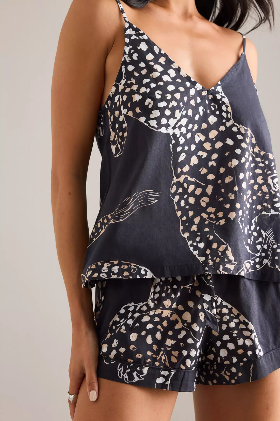 desmond dempsey jaguar cami pyjama-set