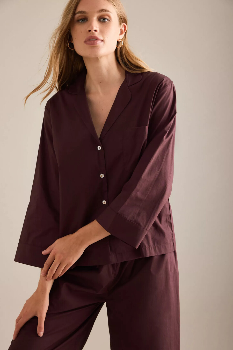 honna relaxed long pyjama set