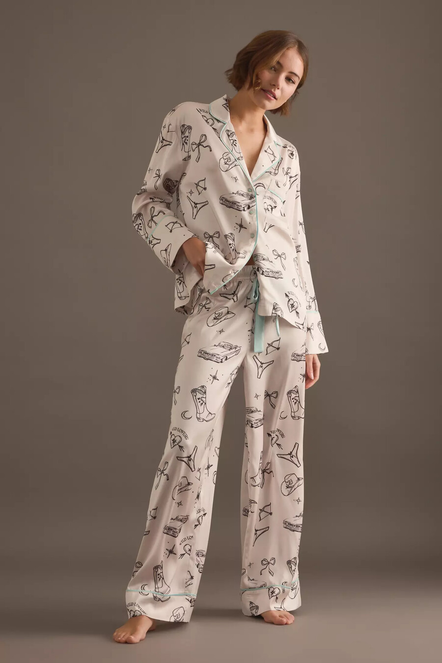 wild lovers tia pyjamahose