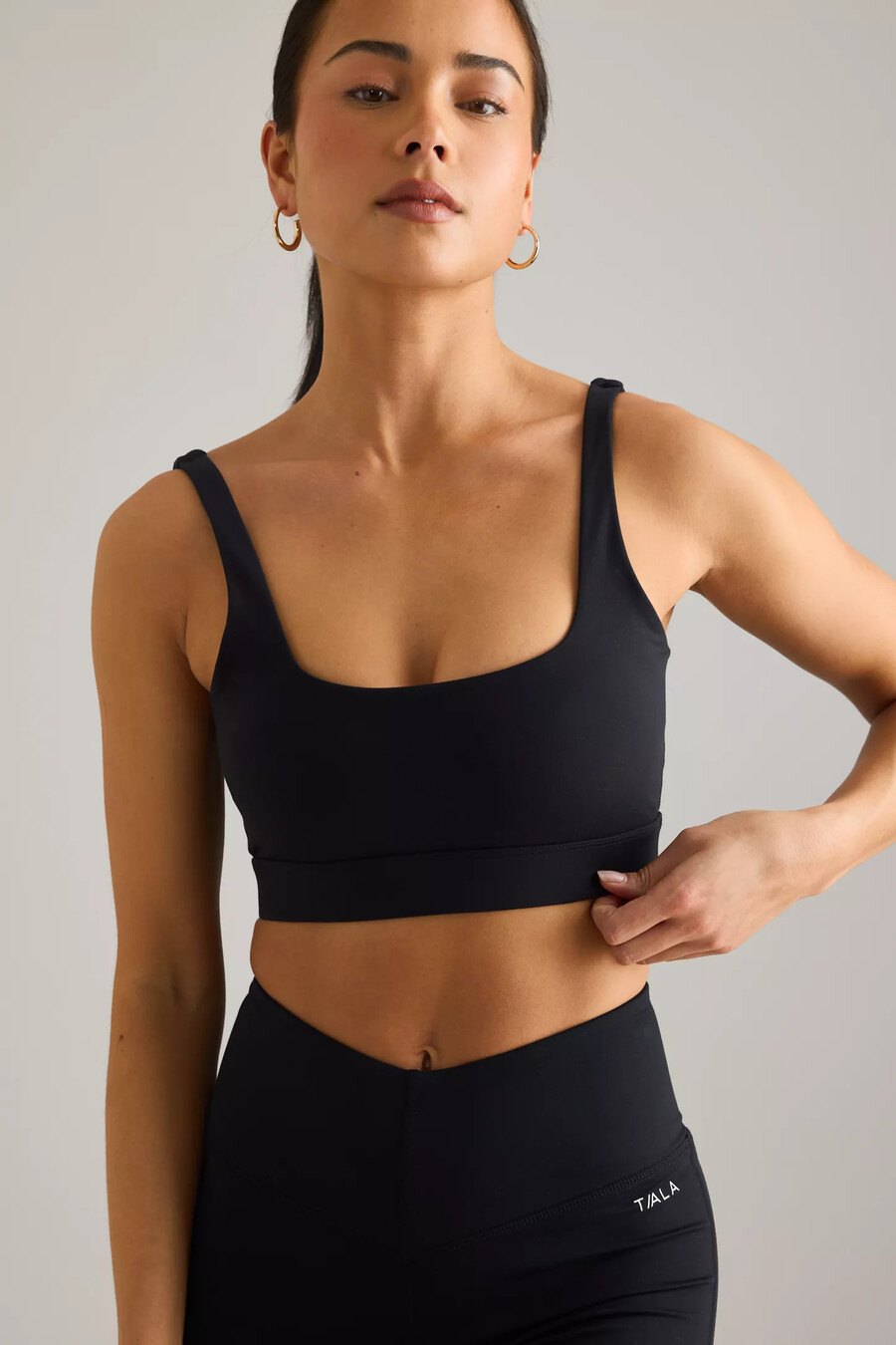 tala dayflex sport-bh mit eckigem ausschnitt