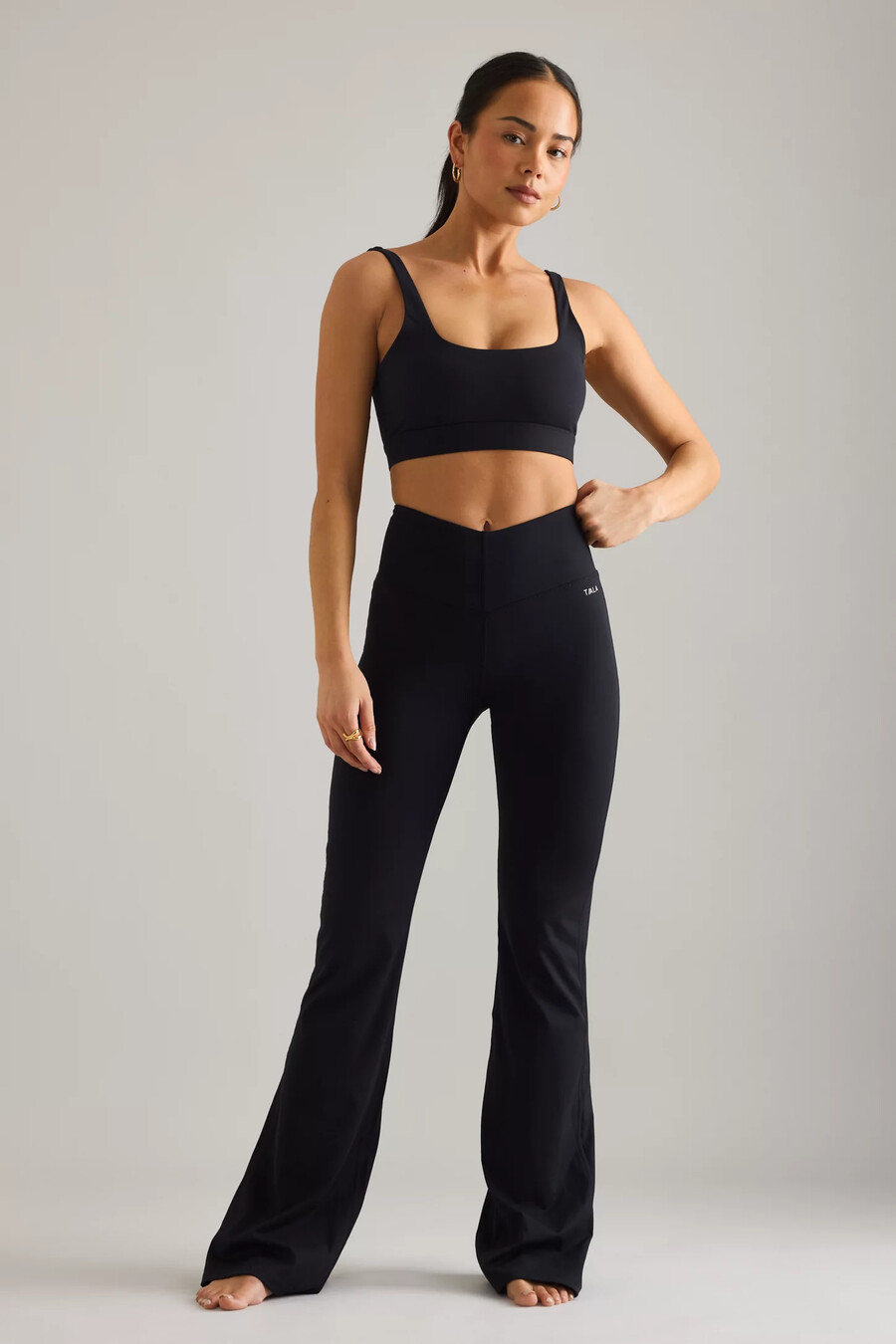 tala dayflex sport-bh mit eckigem ausschnitt