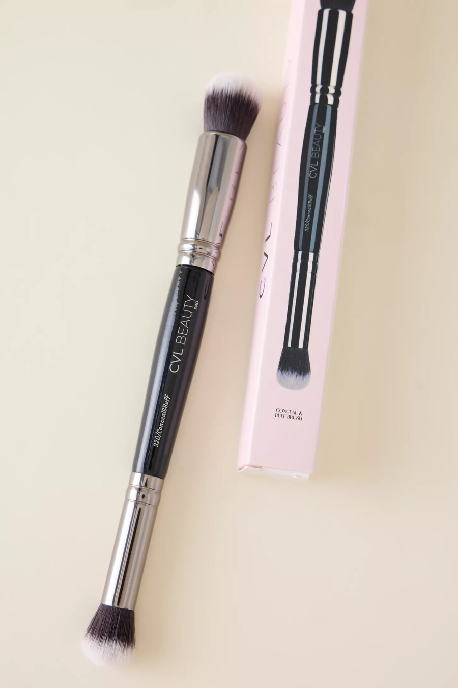 cvl beauty concealer pinsel doppelseitiger pinsel