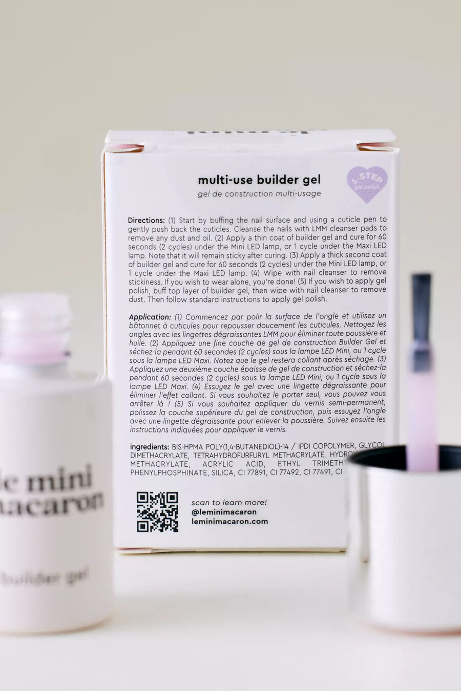 le mini macaron 5-in-1 builder gel baiser