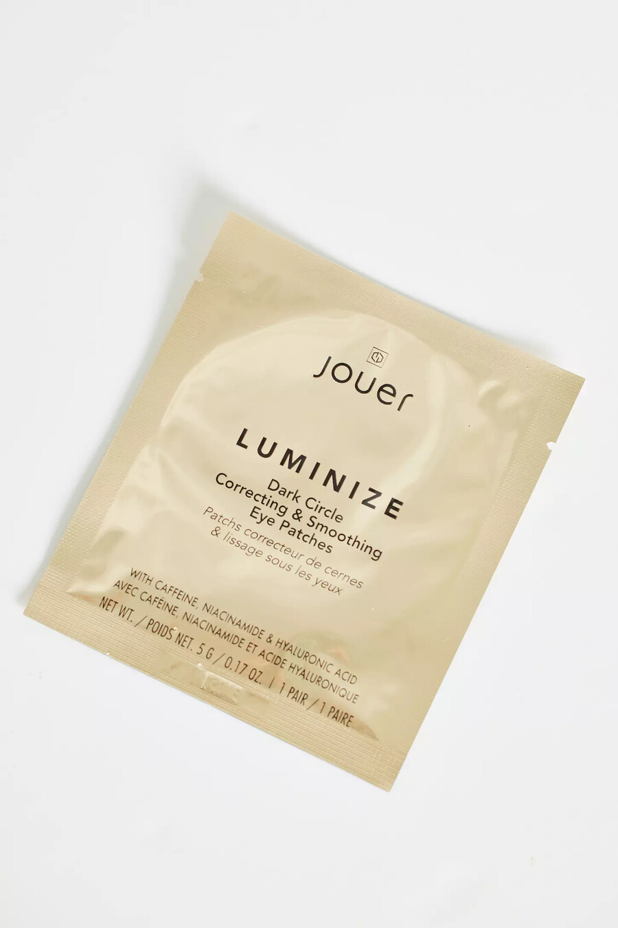 jouer cosmetics luminize augenpads zur korrektur und glättung von augenringen