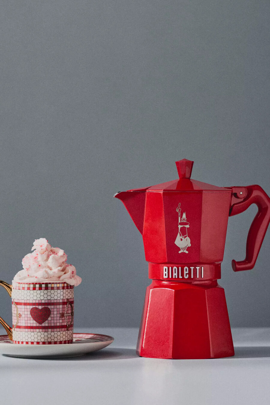 valentine bistro fliesen-espressotasse untertasse