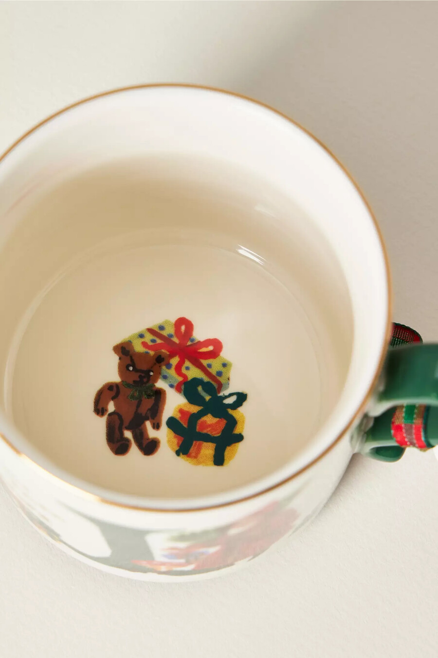 nathalie lete steingut-weihnachtsmonogrammbecher