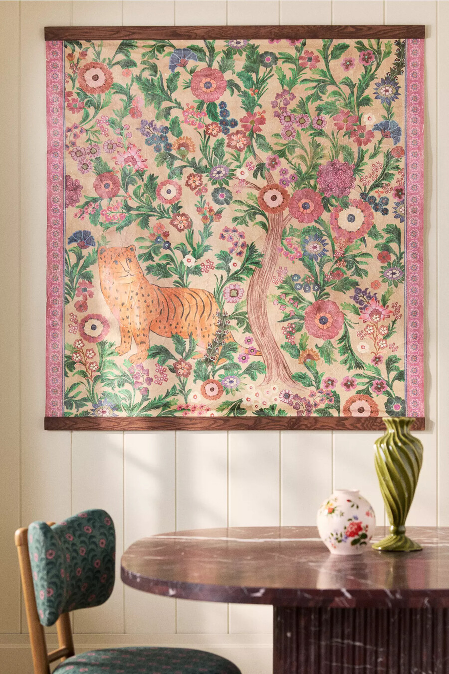 noemie tiger papierteppich