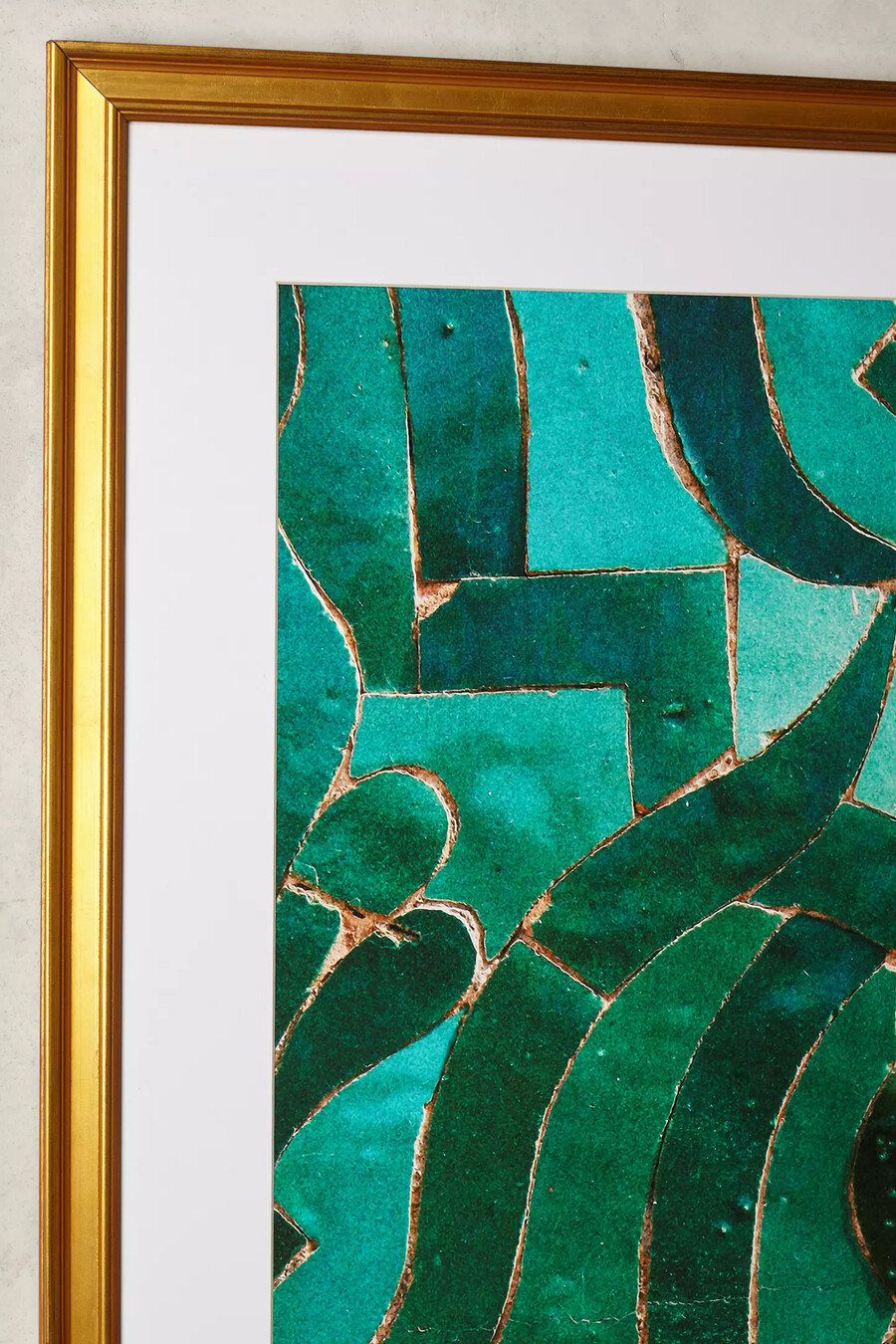 marokkanische fliesenwandkunst