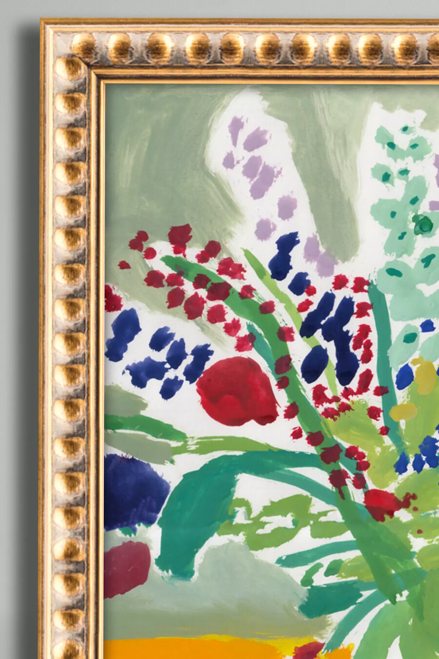 gelbe tischblumen