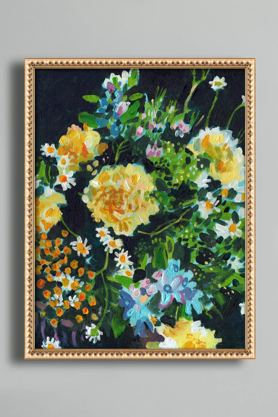 blumen-wandkunst