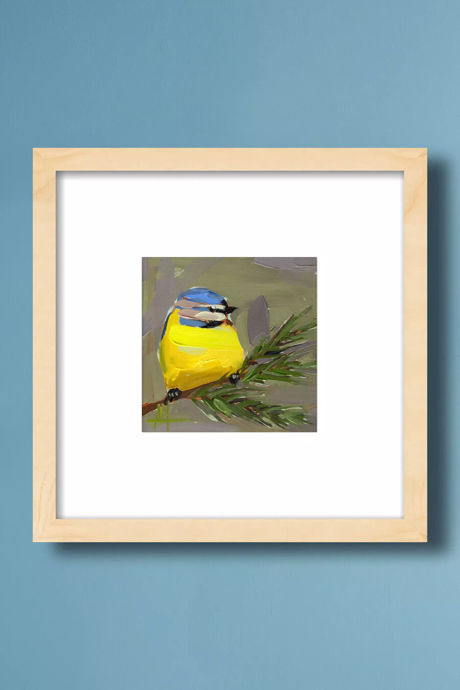 wandbild blaumeise nr. 34