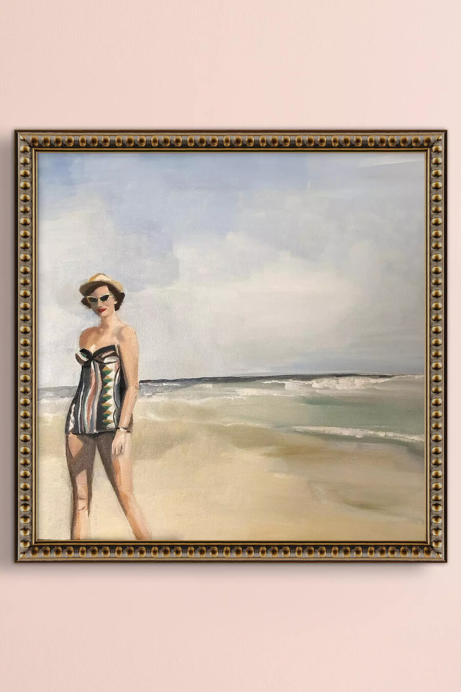 vintage shores gerahmte wandbilder