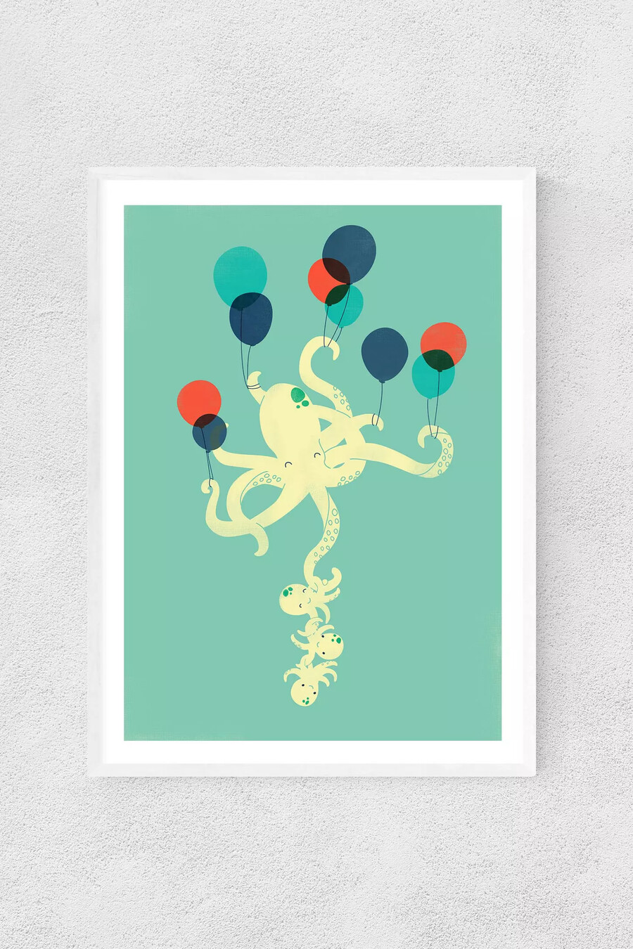 wandbild „up we go