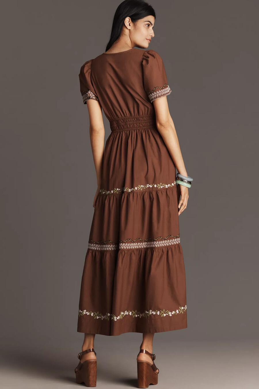 das bestickte maxikleid „somerset