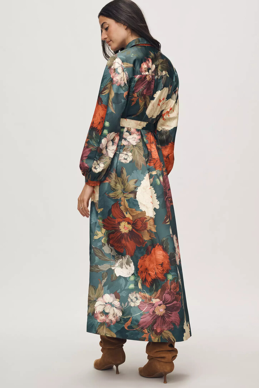 das mona maxi-hemdkleid von maeve