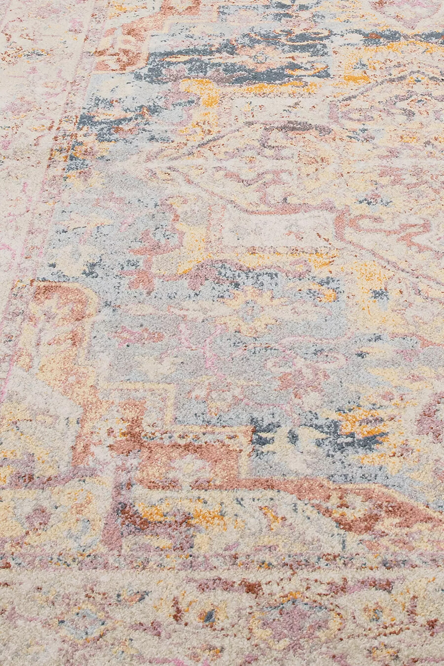 flores azin klassischer perser-medaillon-teppich