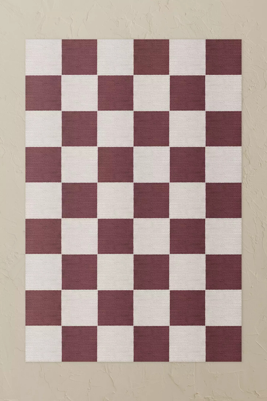 mehrlagiger schach-wollteppich