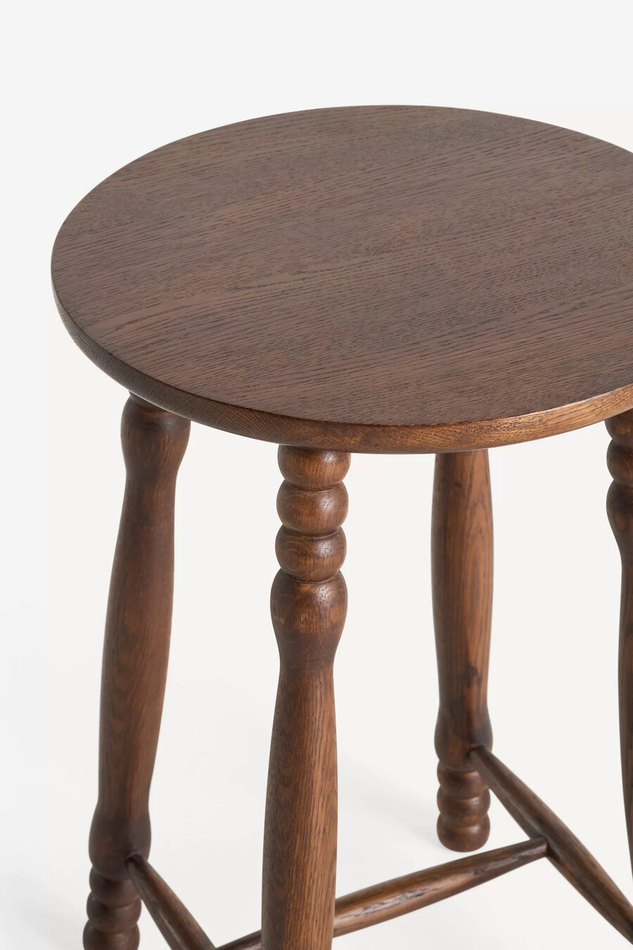 roma barhocker aus gedrechseltem holz