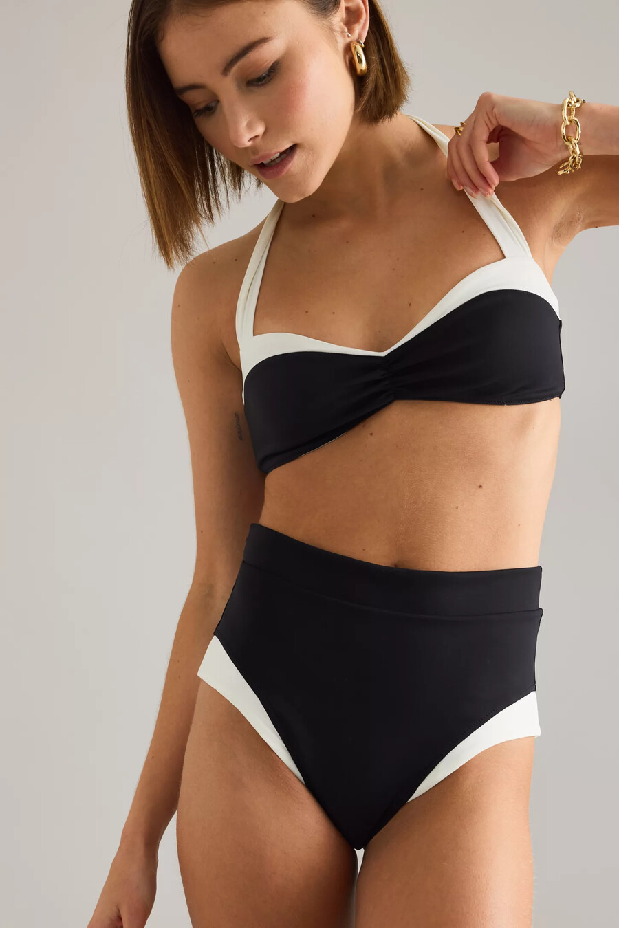 away that day côte dazur neckholder-bikini-top