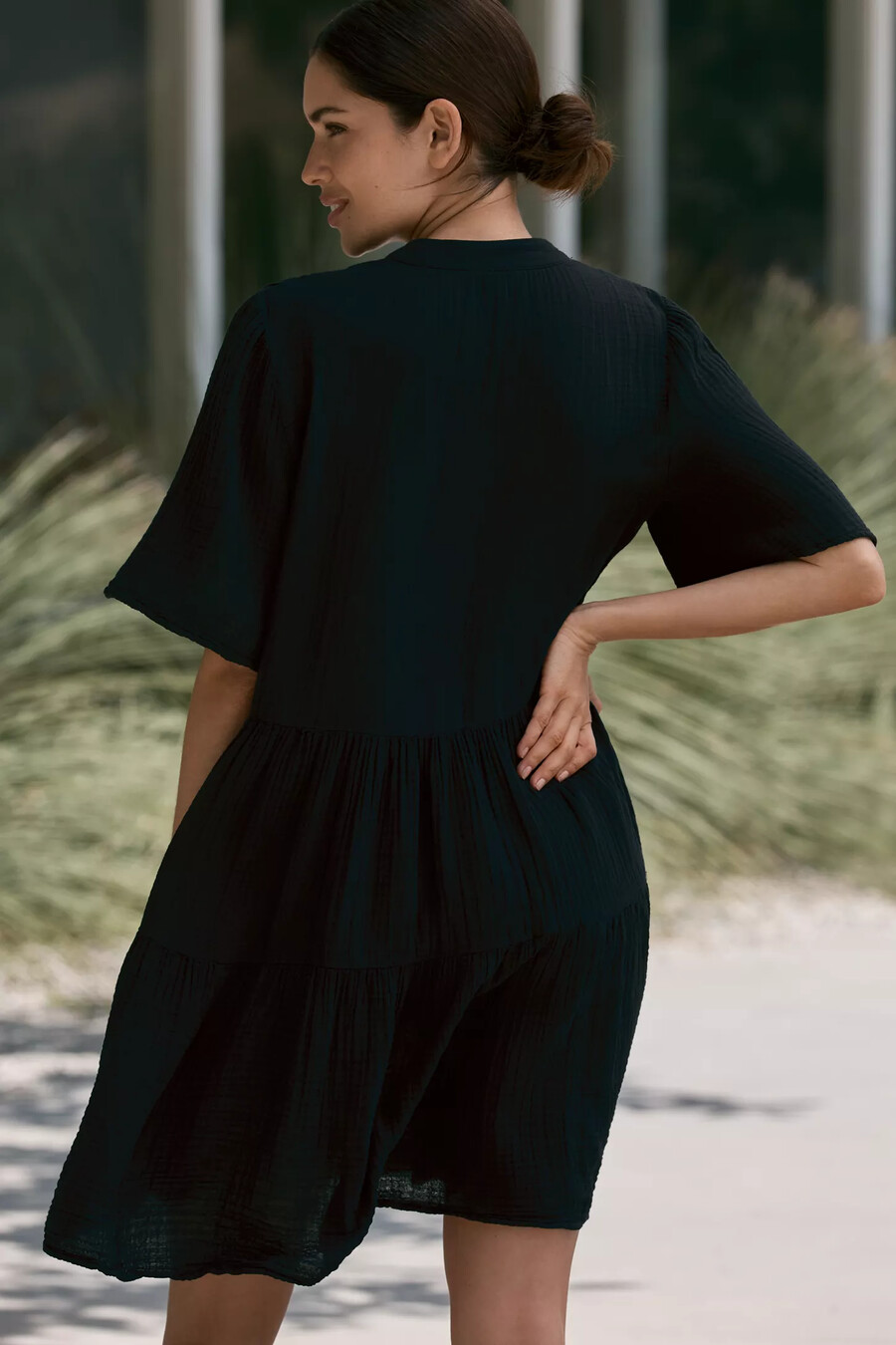 das kallie flowy mini tunikakleid