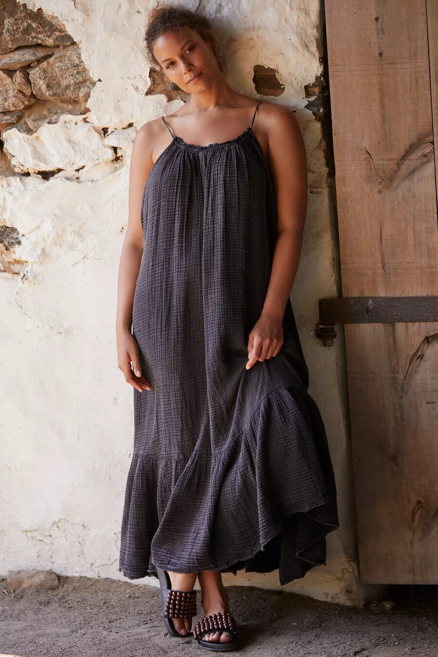 malika gaze-kleid von anthropologie