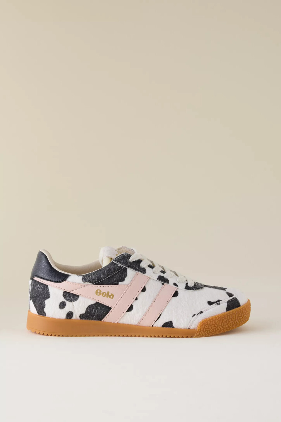 gola x anthropologie elan sneaker mit kuhmuster