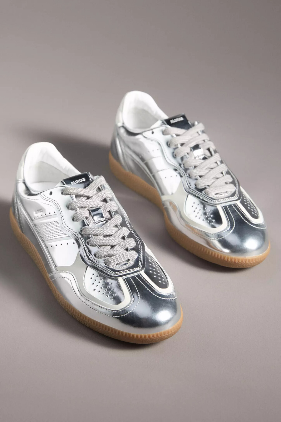 alohas tb.490 rife shimmer silver trainers