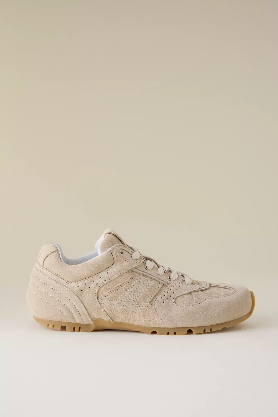 alohas tb.56 wildleder-sneaker aus cremefarbenem leder