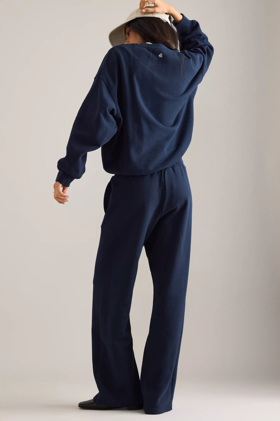 4th reckless fergie jogginghose mit weitem bein und abnähern