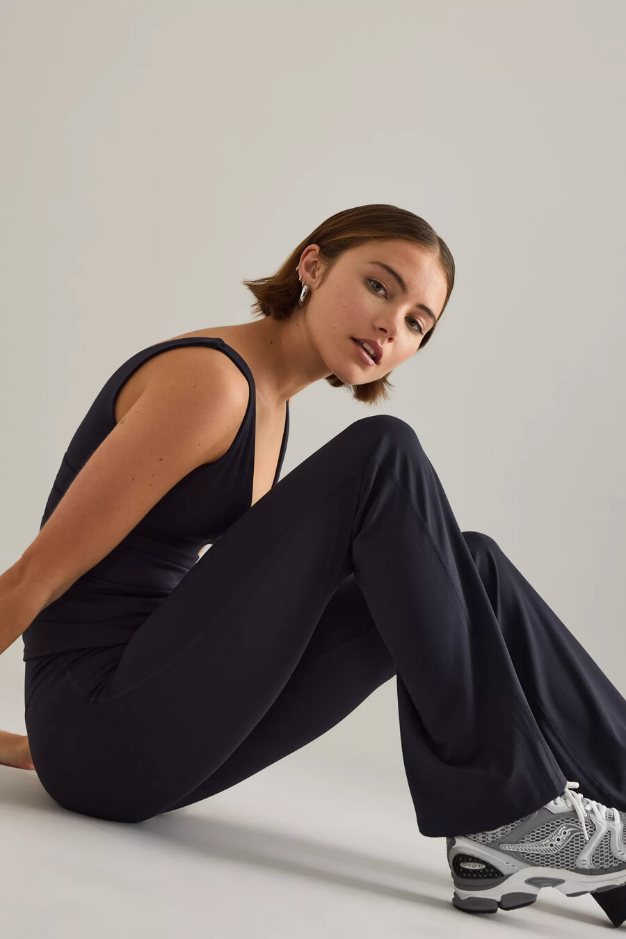 tala dayflex wrap high-rise flare trousers 30