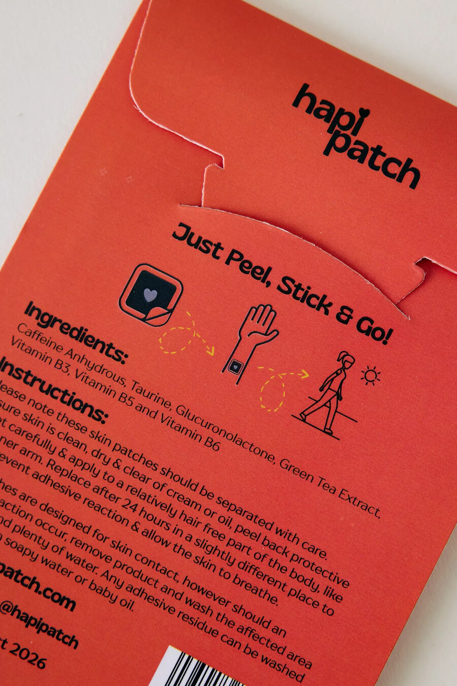 hapi patch energiepflaster 6er-packung
