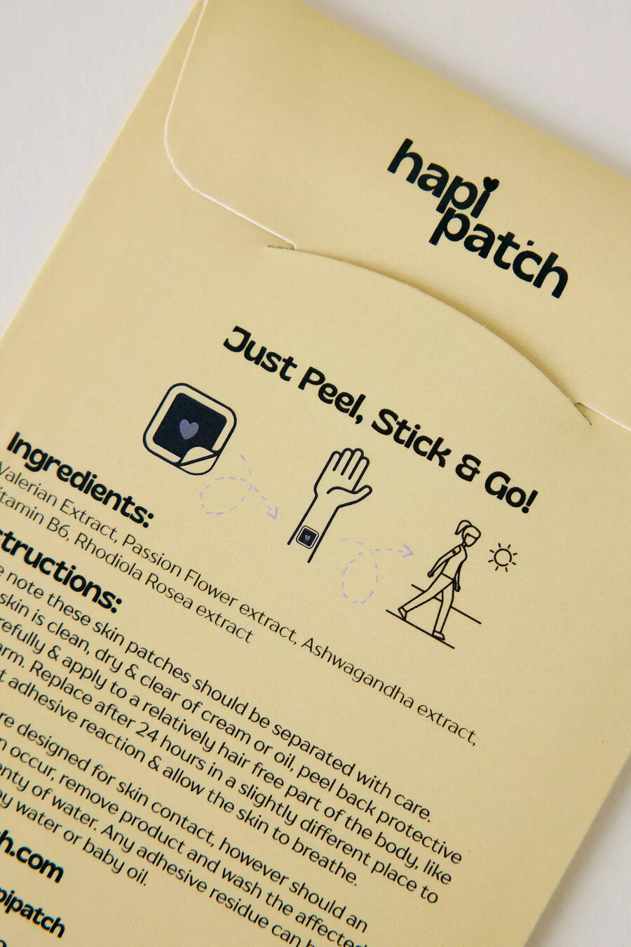 hapi patch „nur beruhigende stimmung-pflaster 15er-packung